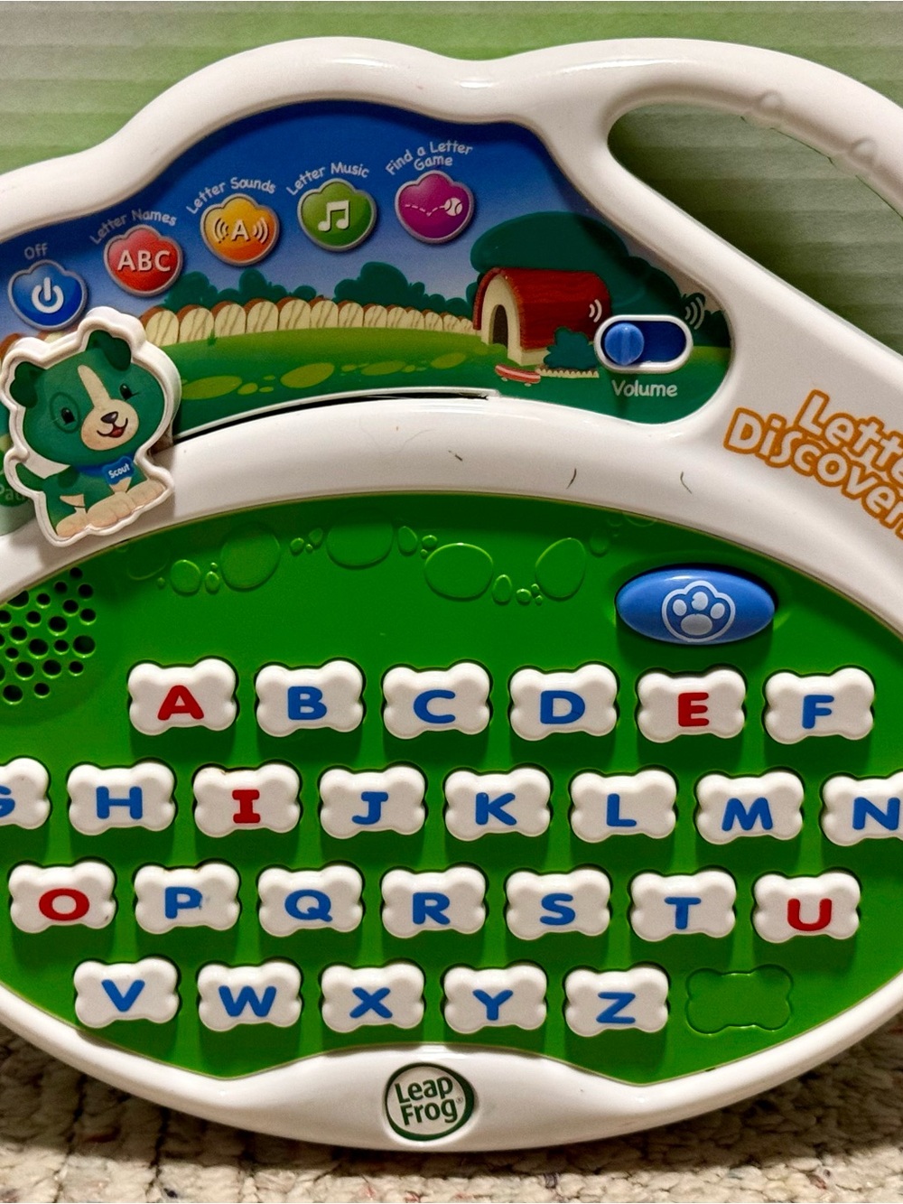 Vintage 2009 Leap Frog Letter Discoveries Alphabet Explorer Learning Toy-tested